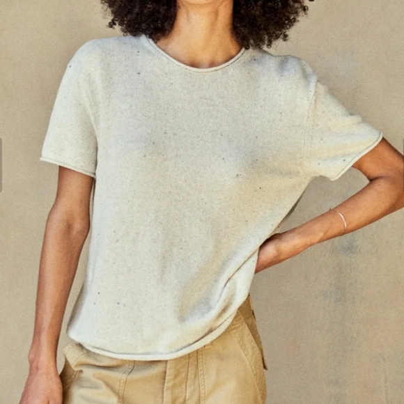 Outerknown Womens Shirt Crescent Knit Top Size XS